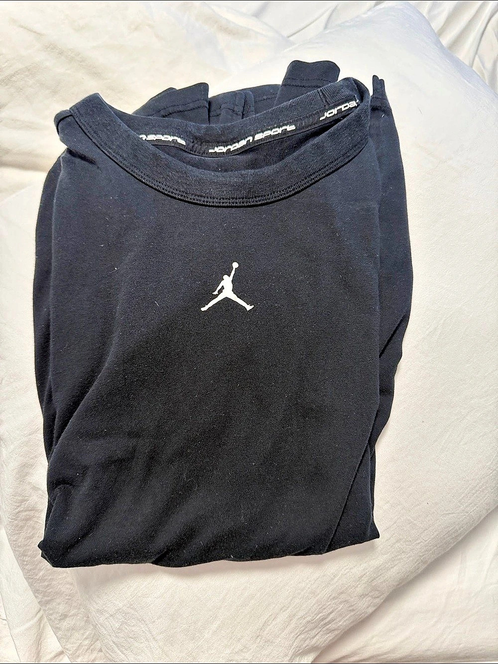 Jordan Sport Men's Dri-FIT Jumpman T-Shirt Black Short Sleeve Athletic Shirt